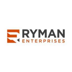 Logo for Ryman Rentals, an official partner