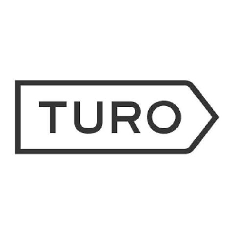 Logo for Turo car sharing marketplace, an official partner