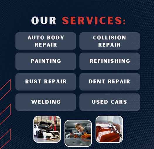 Vehicle restoration at MRT Auto Clinic