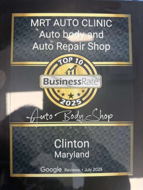 Five-star customer review praising the excellent auto repair services provided by MRT Auto Clinic